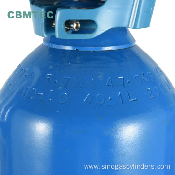 50L High Pressure Oxygen Gas Use Steel Cylinder